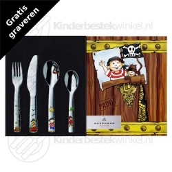 Pirate Paddy children's cutlery 4-pieces