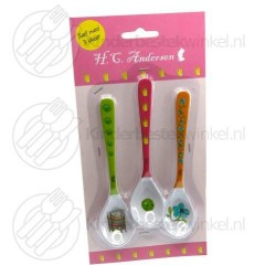 Hans Christian Andersen lepel set roze Hans Christian Andersen lepel set roze