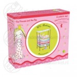 Princess and the Pea children's tableware set melamine 4-pieces