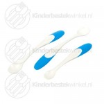 Difrax voedingslepel set blauw 3-delig Difrax voedingslepel set blauw 3-delig