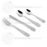 Princess children's cutlery set steel 4-pieces