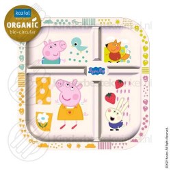Peppa Pig divided plate