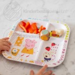 Peppa Pig divided plate