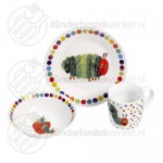 Very Hungry Caterpillar children's tableware porcelain 3-pieces Very Hungry Caterpillar children's tableware porcelain 3-pieces