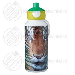 Animal Planet tiger drinking bottle Campus pop up 400 ml