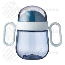 Mio non-spill sippy cup deep blue 200 ml Mio non-spill sippy cup deep blue 200 ml