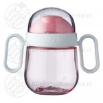 Mio baby tableware set deep pink 3-pieces