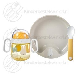Mio baby tableware set Miffy Explore 3-pieces Mio baby tableware set Miffy Explore 3-pieces