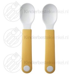Mio träningssked set yellow 2-delar