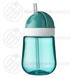 Mio rietjesbeker deep turquoise 300 ml Mio rietjesbeker deep turquoise 300 ml