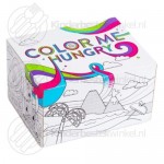 Color me hungry splash barnservis set blå 7-delar