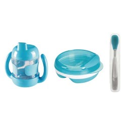 Babyset blauw 3-delig Babyset blauw 3-delig