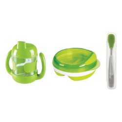 Baby set green 3-pieces