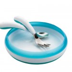 Toddler cutlery aqua 2-pieces Toddler cutlery aqua 2-pieces