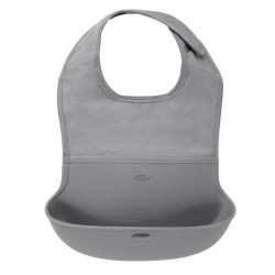 Roll-up bib grey Roll-up bib grey