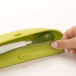 Slabbetje oprolbaar groen Slabbetje oprolbaar groen