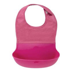 Roll-up bib pink Roll-up bib pink
