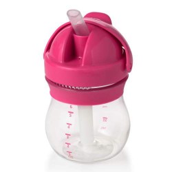 Transitions Straw Cup Small Pink