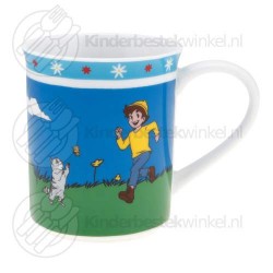 Heidi child's mug porcelain