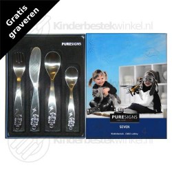 Medo children's cutlery matt 4-pieces Medo children's cutlery matt 4-pieces