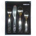 Medo children's cutlery matt 4-pieces Medo children's cutlery matt 4-pieces