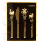 One Mini kinderbestek set rvs 4-delig (glans) One Mini kinderbestek set rvs 4-delig (glans)