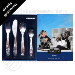Petys barnbestick set matt 4-delar (sällskapsdjur)