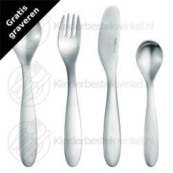 Seven children's cutlery matt 4-pieces Seven children's cutlery matt 4-pieces