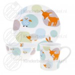 Woody children's set porcelain steel 7-pieces Woody children's set porcelain steel 7-pieces