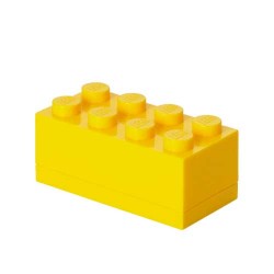 LEGO snack bowl Mini Box 8 yellow LEGO snack bowl Mini Box 8 yellow
