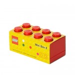 LEGO snackdoosje Mini-box 8 rood