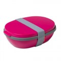 Ellipse duo lunchbox robijnrood