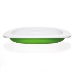 Toddler plate green