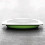 Toddler plate green