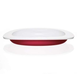 Toddler plate red