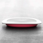 Toddler plate red