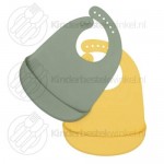 Catchie bibs set sage yellow