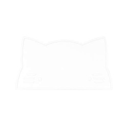 Cat children's placemat white