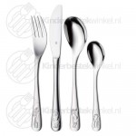 Safari kinderservies set porselein rvs 6-delig