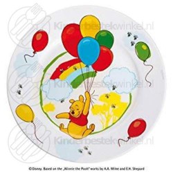 Winnie the Pooh plate porcelain Winnie the Pooh plate porcelain