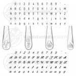 Circus children's cutlery set steel 4-pieces