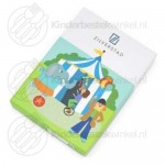 Circus children's cutlery set steel 4-pieces