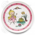Prinses kinderservies set porselein rvs 5-delig Prinses kinderservies set porselein rvs 5-delig