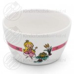 Prinses kinderservies set porselein rvs 5-delig Prinses kinderservies set porselein rvs 5-delig