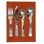 Raffi Flower children's cutlery set steel 4-pieces Raffi Flower children's cutlery set steel 4-pieces