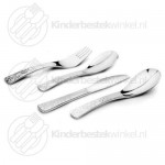 Raffi Flower children's cutlery set steel 4-pieces Raffi Flower children's cutlery set steel 4-pieces