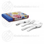 Raffi Flower children's cutlery set steel 4-pieces Raffi Flower children's cutlery set steel 4-pieces