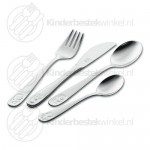Bino children's cutlery set steel 4-pieces
