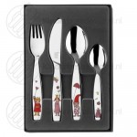 Emilie children's cutlery set colour 4-pieces Emilie children's cutlery set colour 4-pieces