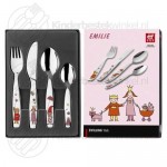 Emilie children's cutlery set colour 4-pieces Emilie children's cutlery set colour 4-pieces
